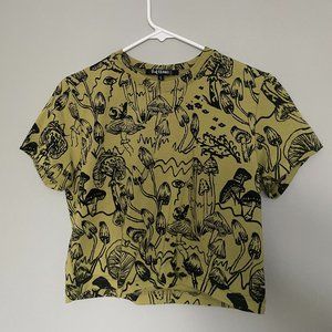 Thief & Bandit Shroom Katie Crop Top